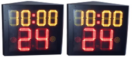 篮球24秒计时器（三面显示）